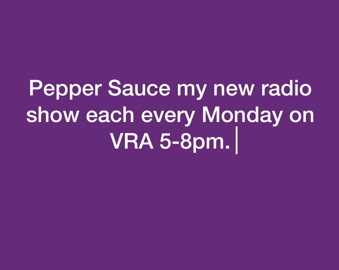 dimpsstarr's tweet photo. #peppersauce #radioshow #orlando #vra https://t.co/AQx3kGFFzh