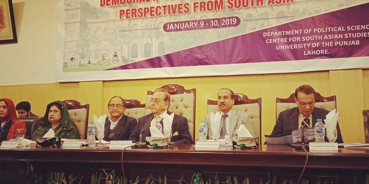 TA_Ranjha's tweet photo. Two Days International Conference on
“CHANGING REGIONAL POLITICAL DYNAMICS IN SOUTH ASIA”.Chief Guests @KhurshidMKasuri @HassanAskariRi1
#PSIRC https://t.co/lG2T2sJdxr