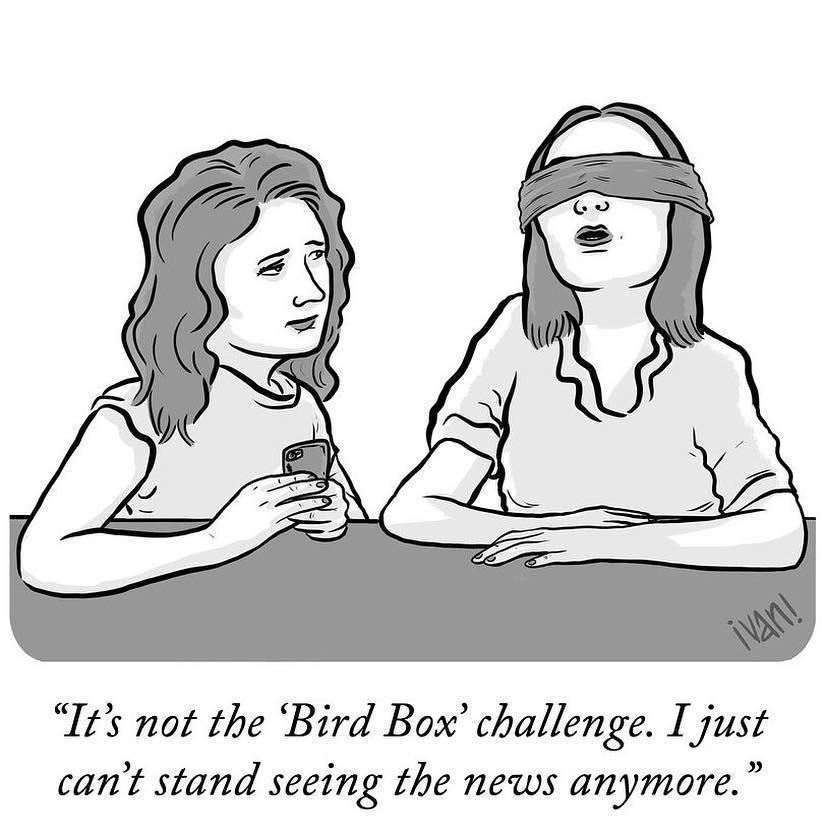 Hatch_Quarter's tweet photo. We hear you ... but trust us, #HatchQuarter news is way more interesting anyway. Keep #updated on all the HQ updates 👉https://t.co/MnoaNyMBCe

#BirdBox #Netflix #BoredBox 
📸 @NewYorkerMag https://t.co/m8dT9pm6r0