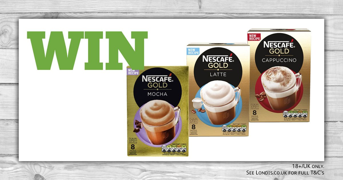Who needs some #coffee? We're giving you a chance to #WIN <a href="/NESCAFE/">NESCAFÉ Coffee</a> coffees today! ☕

For your chance to #WIN, simply Retweet &amp; Follow <a href="/myLondis/">Londis (NOT ACTIVE)</a> 
18+/ UK Only. 
Full T&amp;C's: bit.ly/SocialTCs 
Closes: 13/01 23:59

#WednesdayMotivation