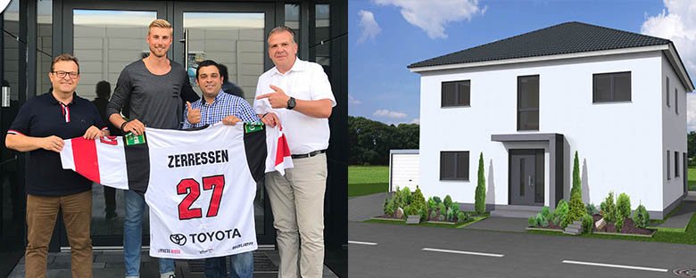 Profi Eishockeyspieler Pascal Zerressen baut mit uns sein Traumhaus :-)
Er lässt Sie von Baubeginn bis zur Fertigstellung teilhaben!
Hier gehts zum Blog...
bautagebuch-pz-erftstadt.de
Ihr Massivhaus Rhein Lahn-Team