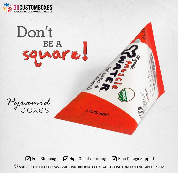 GoCustomBoxes's tweet image. Give your beverages, a new look trough packaging!
Shop Now: bit.ly/2cI6ELy
#beverageboxes #beveragepackaging #pyramidboxes #custompackaging #GoCustomBoxes #UK_London