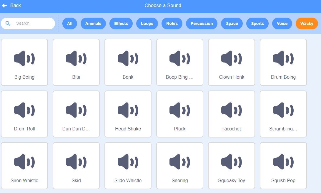 jpkitchin's tweet image. Loving the new sounds on #Scratch3 @scratch we&apos;re having a ball! #edchat #ukedchat #Coding