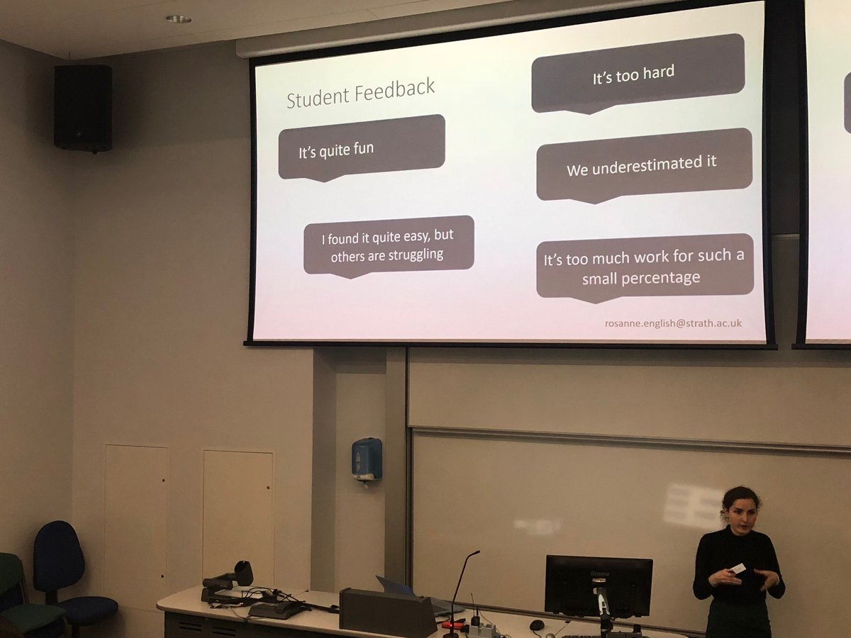 CodioHQ's tweet image. Great talk by @rosanneenglish_ on Designing Computer Security Assessments to Reduce Plagiarism #cep19 #sigcse @SIGCSE_TS @durham_uni