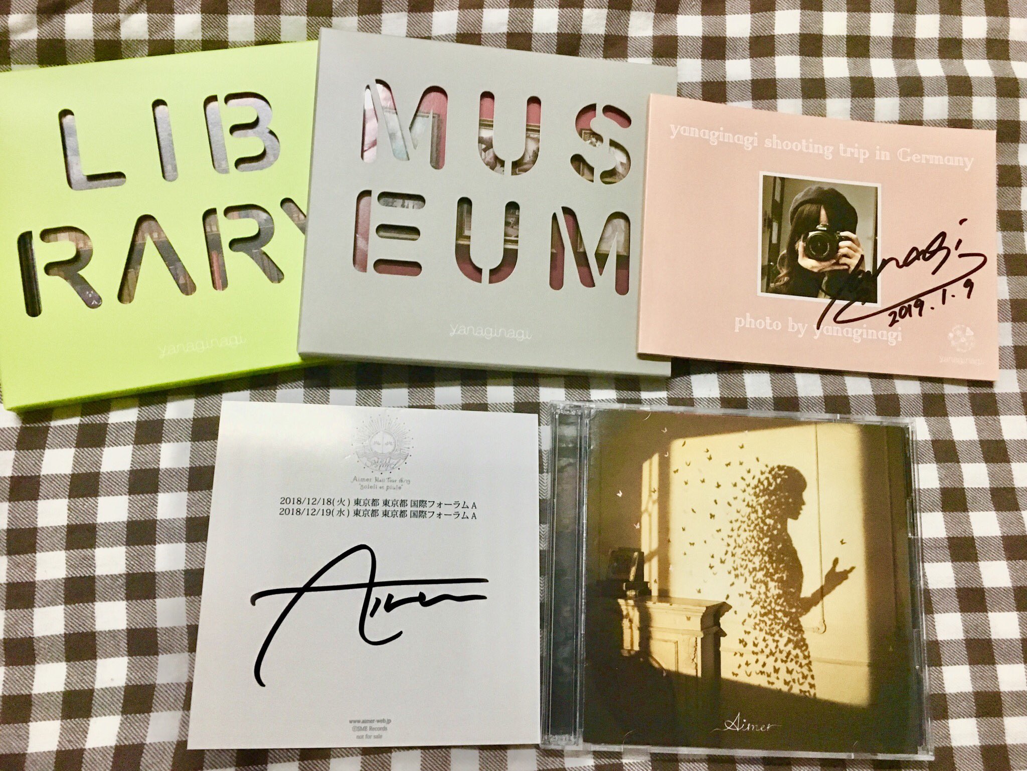 めい やなぎなぎ さんベストアルバム Library Museum Aimer さんsg I Beg You 花びらたちのマーチ Sailing Cdだけでも嬉しいのに Dvdもサインも幸せ