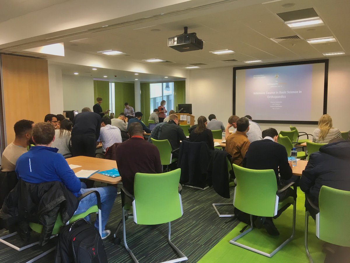 Heads down for Monday's biomechanics tutorials from <a href="/ORLAU_RJAH/">ORLAU</a> in #BasicScience2019.  Today's topics in this 6-day intensive course <a href="/RJAH_NHS/">RJAH Orthopaedic Hospital</a> involve #lowerlimb, #metabolicbonedisease and #statistics. #orthopod Please RT <a href="/BritOrthopaedic/">BOA</a> <a href="/bota_uk/">BOTA</a>