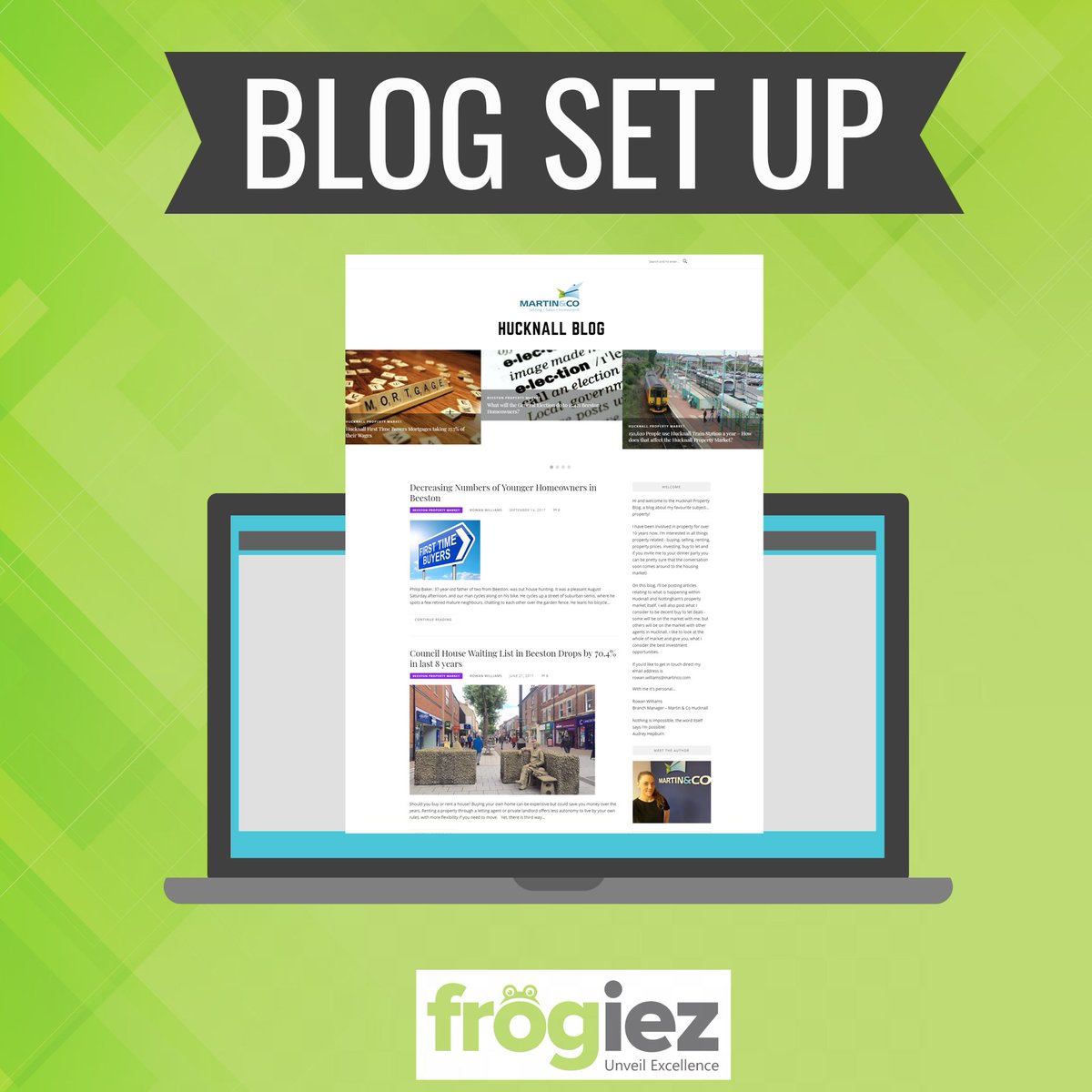 frogiez's tweet image. Blog page is so important for the business. Let this be on right place. Hire us for your brand today frogiez.com/contact/
#BlogSetup #ClientDiaries #HappyClient #Frogiez