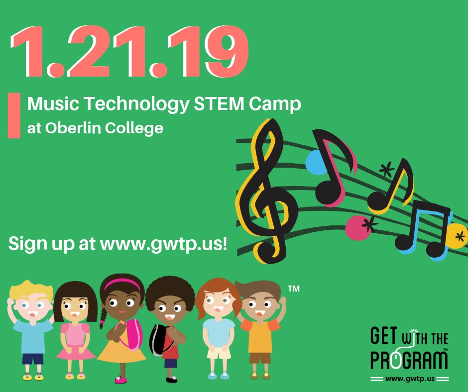 Monday, Jan. 21 STEM Camp: Music Technology - mailchi.mp/ea8d9c9a9cf4/m…