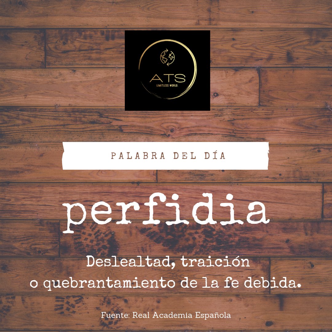 StudioAtenea's tweet photo. *Palabra del día*⠀⠀
📖📚🤓 #ATS #Atenea #LimitlessWorld #palabradeldía #TranslationStudio #xl8 #t9n #traducción #translation #estudiodetraducción #miércoles #perfidia #languages #español #Spanish #Translatoratwork https://t.co/v8FZbRVgJ4