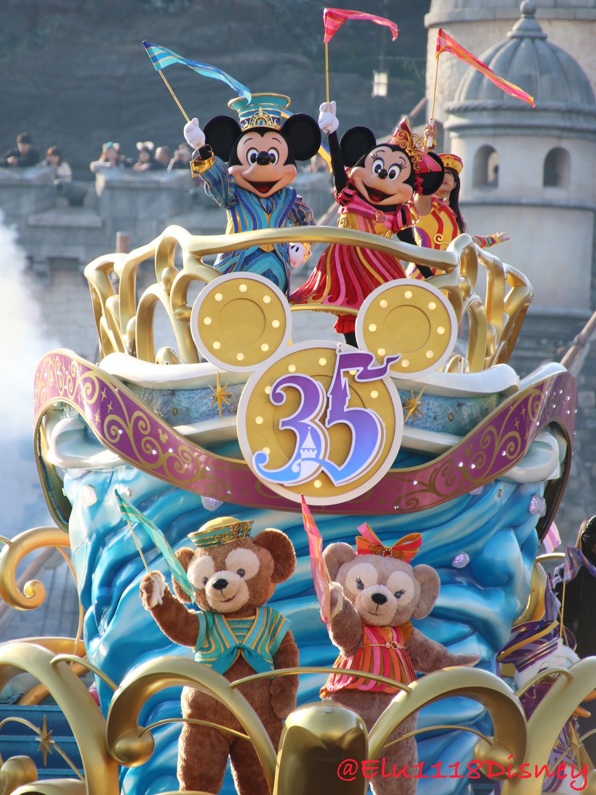 Elu 12 27 ハピエストセレブレーション オン ザ シー 12月はデイジーが新しい夢を語りました Disney Tds ハピエストセレブレーションオンザシー ハピエストセレブレーション 東京ディズニーリゾート35周年 デイジーダック ミッキーマウス