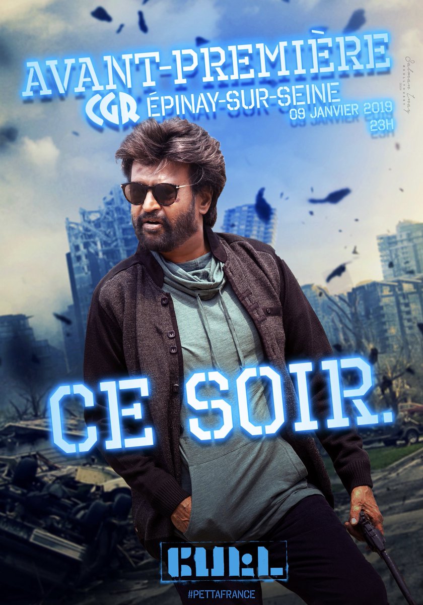 #Petta Premiere tonight in France!
#PettaFrance