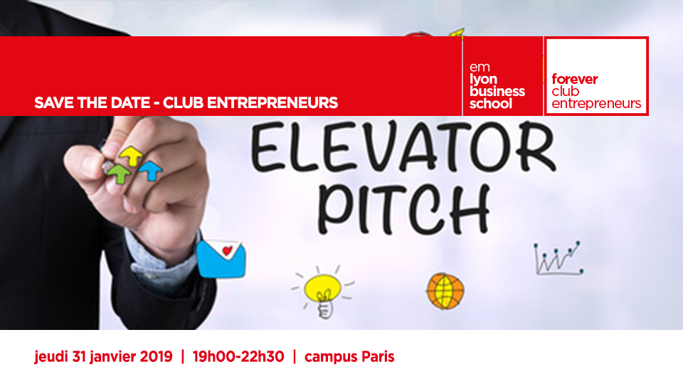 mdamon75's tweet photo. Le Club Entrepreneurs @emlyonforever est ravi de vous proposer une nouvelle édition des Soirées Pitchs, le jeudi 31 janvier 2019 sur le campus paris ! Découvrez les premiers projets sélectionnés et inscrivez-vous 👉 https://t.co/QEPI1Tfqbl https://t.co/uAJz6EkPx4