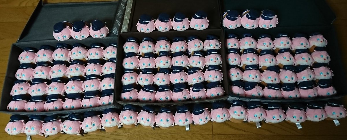 もちマス セット もちマス秋田くんついに100振お迎え完了しました‼ピラミッド難しかった