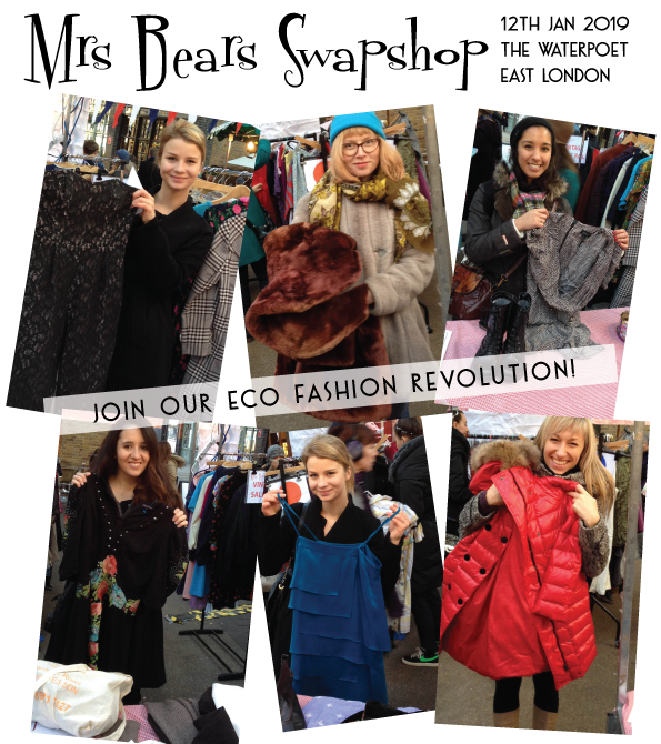 Calling all #ethical fashionistas, #swapshop is this Saturday 12th Jan, 12.30 - 3pm <a href="/thewaterpoet/">The Water Poet</a> 

#london #clothesswaps #zerowaste 

@wiseuptowaste <a href="/LondonPopups/">LondonPopups</a> <a href="/triptidelondon/">TripTide London</a>