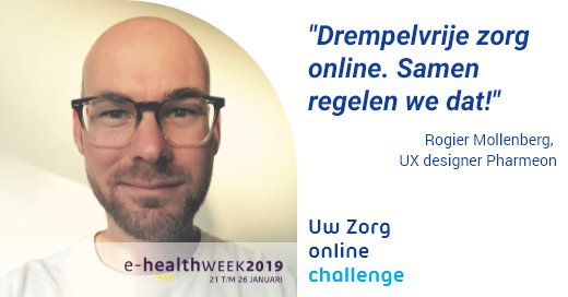 Zijn uw online diensten wel #toegankelijk voor al uw #patiënten? Op 23 januari de laatste update van Rogier Mollenberg en Mitchel van de Poll over de #WCAG richtlijnen. #EHW19 #eHealth #UwZorgonline bit.ly/2GyfR7H