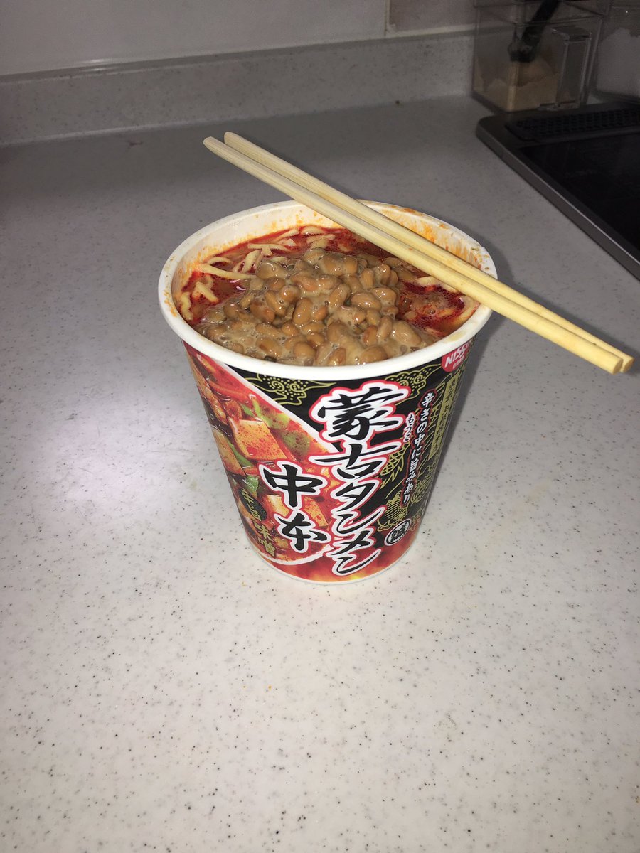 蒙古タンメン納豆