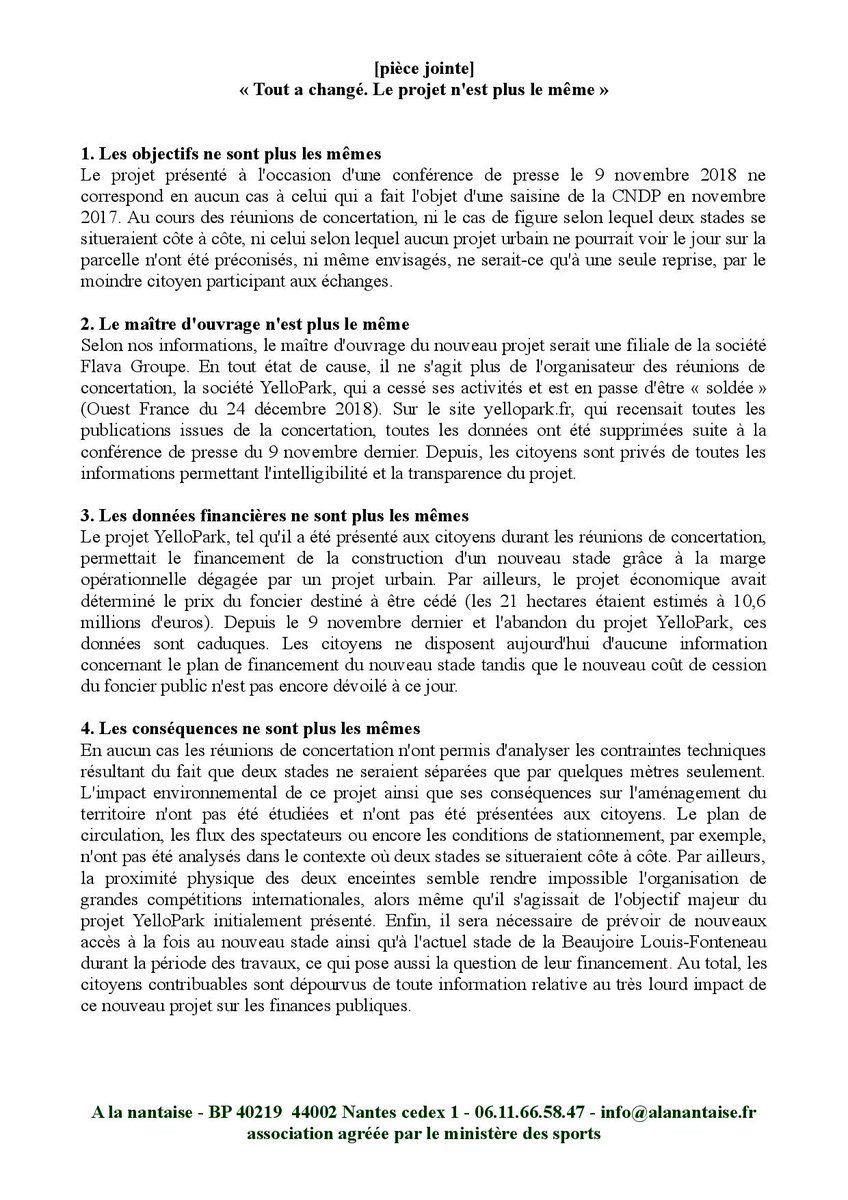 [double stade à la Beaujoire]

La loi interdit de passer en force.
Notre courrier à <a href="/Johanna_Rolland/">Johanna Rolland</a> et #WaldemarKita :