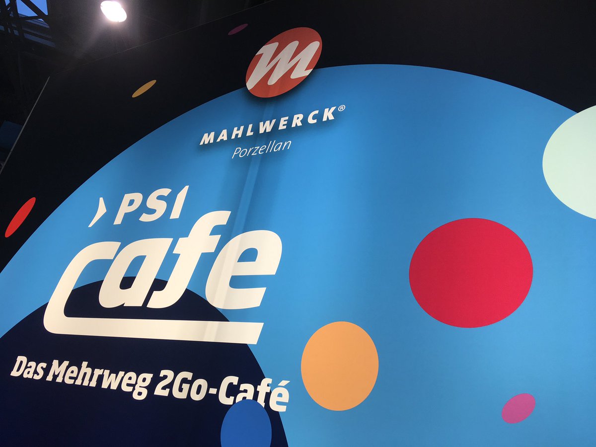 Wir freuen uns auf den zweiten Tag der #psi2019! Genießen Sie einen kostenlosen Kaffee an einem der 6 PSI Cafés - in jeder Halle!