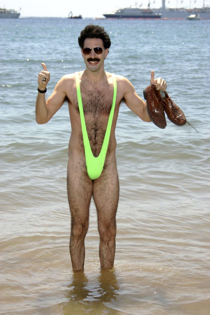 Jonners_'s tweet image. When did women wearing Bikini bottoms pulled up to your head become a thing.👙 my social media is full of Borats . #painfull