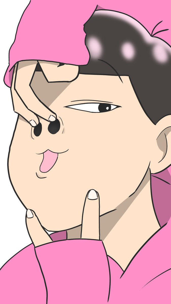 O Xrhsths ウニニ Sto Twitter 自分の変顔をトッティにやってもらった おそ松さん おそ松さんイラスト トド松 変顔 イラスト Illustration Osomatsusan