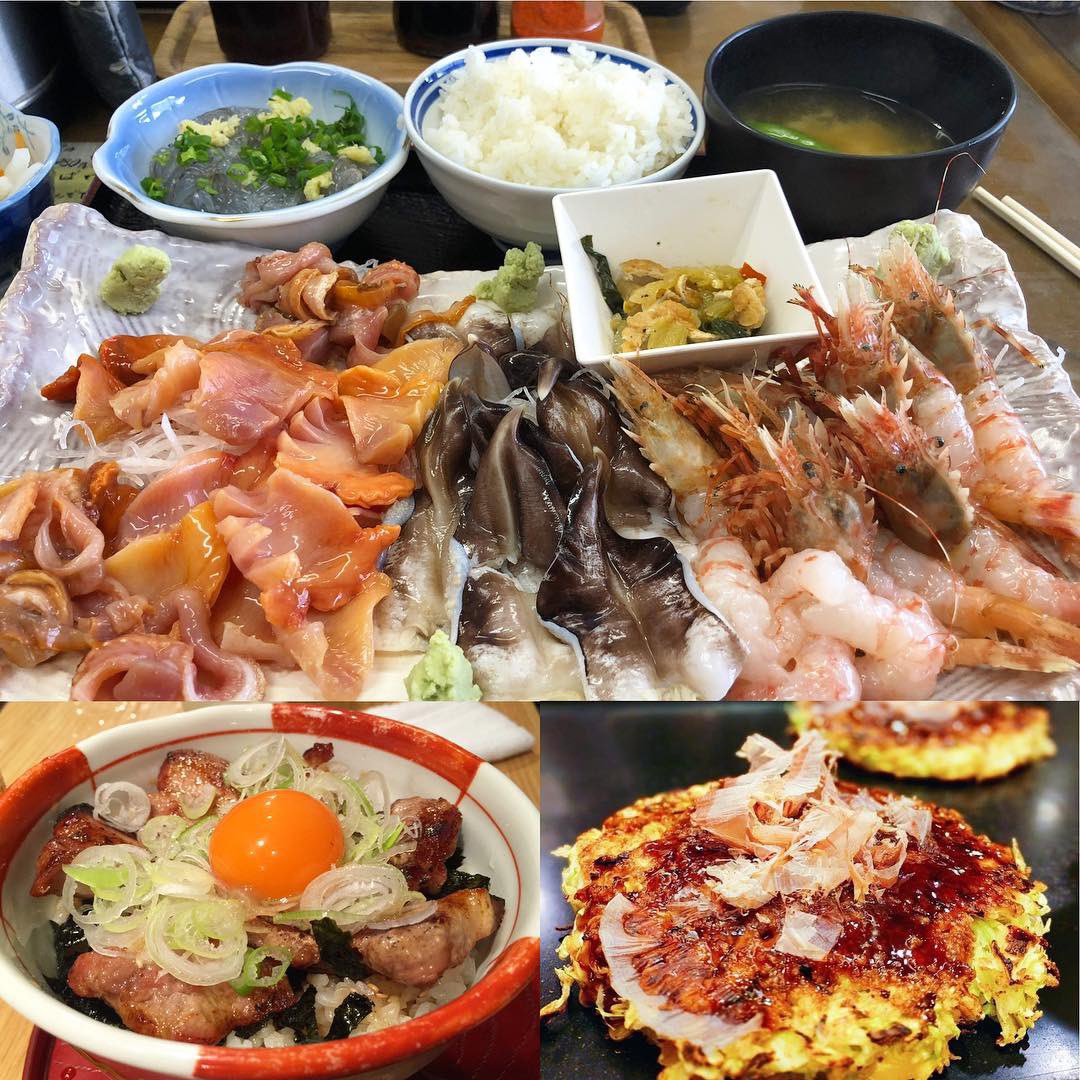 corneredbf_io's tweet photo. Working on our #JapanTrip w/my friends! 🇯🇵 I can’t wait to have so much good food! These are few of my fav. from our trip in the past! 😋#ReserchTrip #ramen #basashi #okonomiyaki #fugu #nocafe #yakitoriTsukasa https://t.co/yFU0fRS2mw