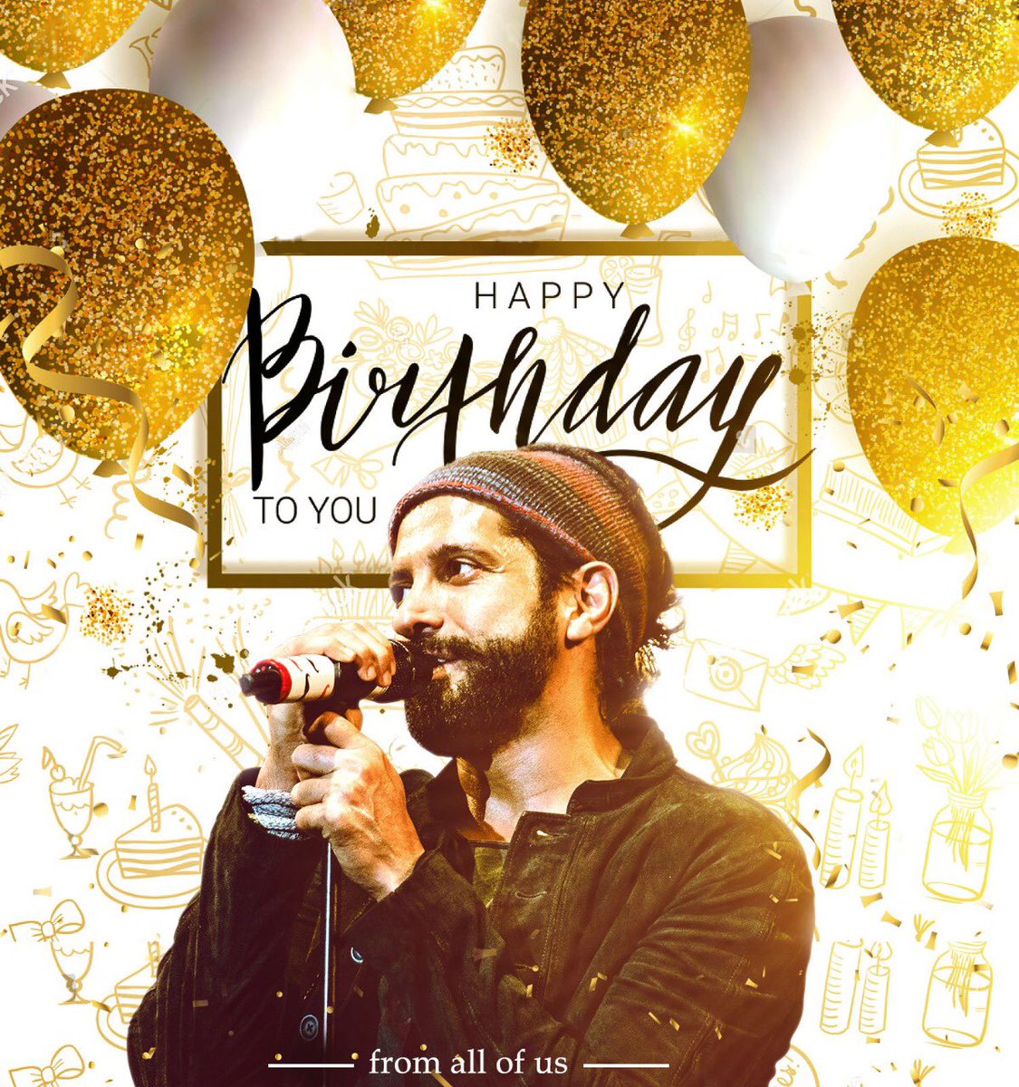 Wishing a happy birthday to our ROCKSTAR <a href="/faroutakhtar/">Farhan Akhtar</a> from team #FarhanLive!⚡⚡
#happybirthdayfarhanakhtar