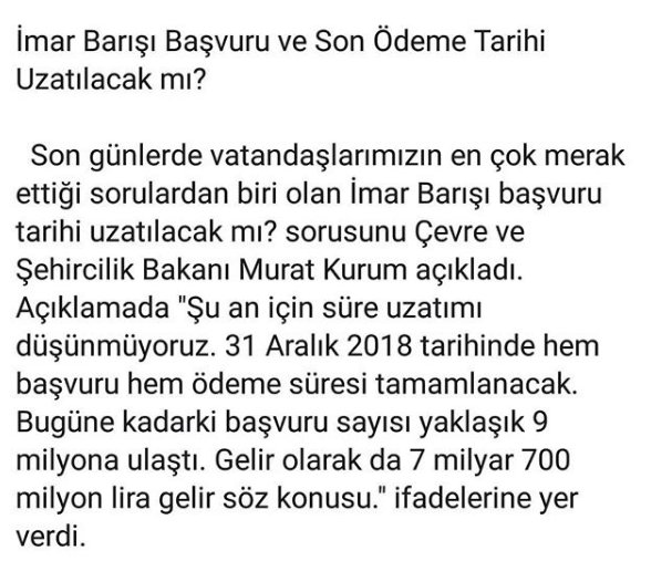 mar Başvuru ve Ödeme Tarihi Uzayacak mı❓ Detaylar haberde.. #mimaridanışmanlık #imarbarışıdanışmanlık #imarbarışı #imaraffı #proje #tapu #tapuişlemleri #katmülkiyeti #imar #türkiye #istanbul #ig #igers #istanbul #pendik #instagood #instalike #instagram #work