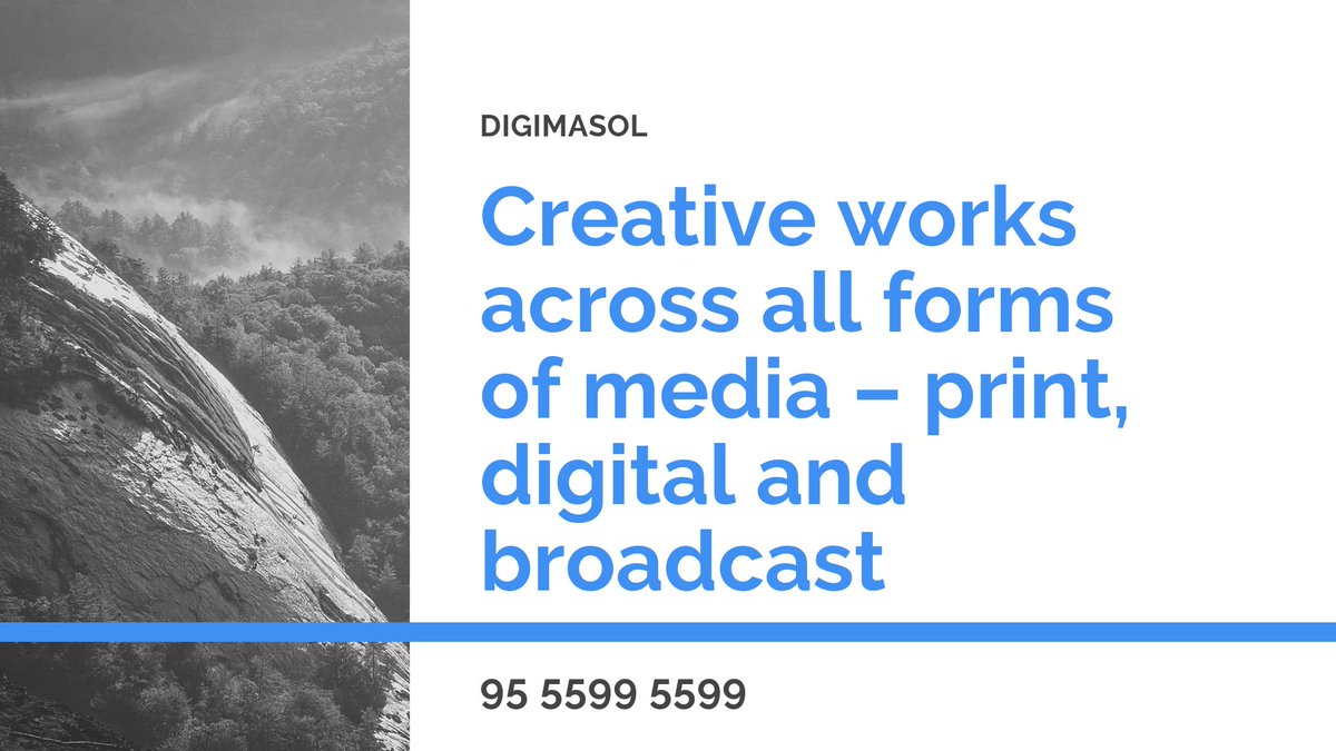 Digimasol1's tweet image. Generate Quality Leads with our unique Digital Marketing Campaign for your business.
#GoogleAds, #NativeAppsDevelopment, #crossplatformApps, #AndroidAppDevelopment, #EnterpiseAppDevelopement, #SeoCourses, #weddesign, #digiskool, #digipayapp, #digitravel
buff.ly/2QcRNeL