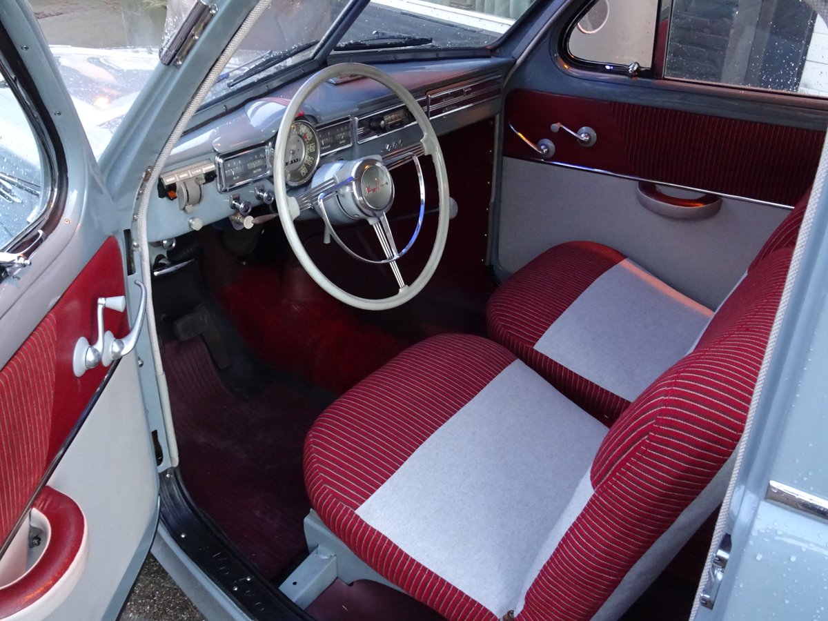 Wimsclassics's tweet photo. #Volvo #PV 444 ES, 1954, grijs
Deze Volvo is absoluut volledig in #nieuwstaat #gerestaureerd !!!
Werkelijk alles is nieuw aan deze auto.
Prijs voor de PV 444 ES is € 22.950,00 https://t.co/gIUYGTG0RM