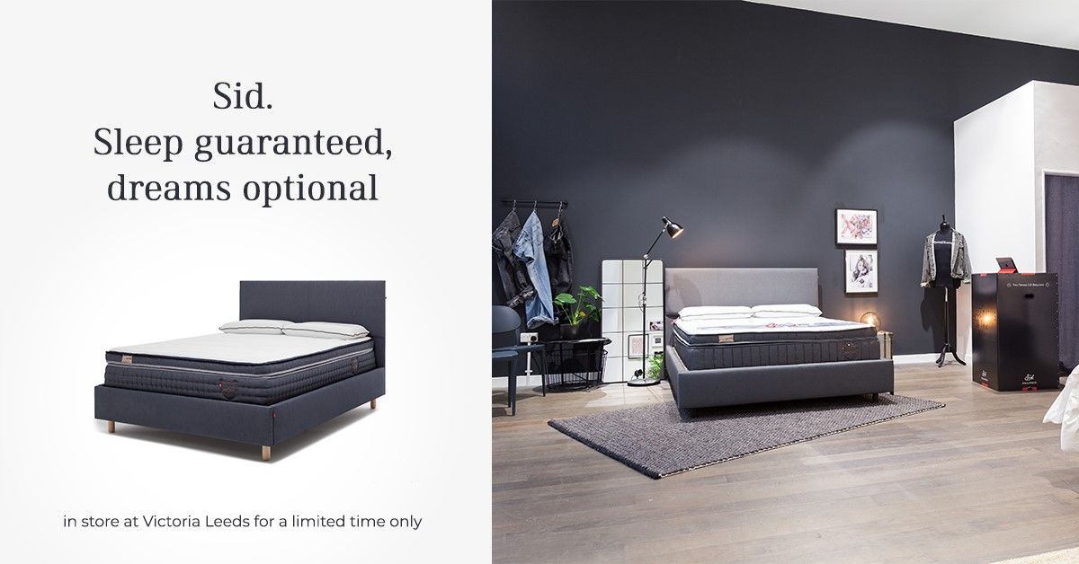 sleepwithsid_'s tweet photo. The countdown is on.

There's less than a week to go to win a Sid mattress and all the #luxury toppings.

Visit the @VictoriaLeeds_ pop up to take a #SelfiewithSid before it's too late!

https://t.co/nZwhKXlTlB

#SleepwithSid #Leeds #Competition https://t.co/hZk2qhhrvL