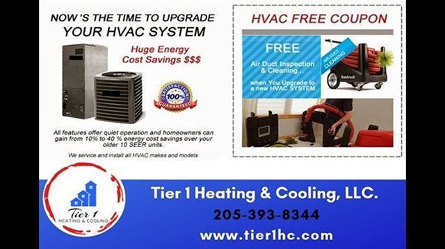 FREE duct cleaning with all new system upgrades! $750+ value! Call 205-393-8330 to schedule a free quote! #tuscaloosahvac #hvactuscaloosa #localbusiness #tuscaloosaservicebusiness #brookwood #cottondale #vance #northport #tuscaloosa #coaling #moundville