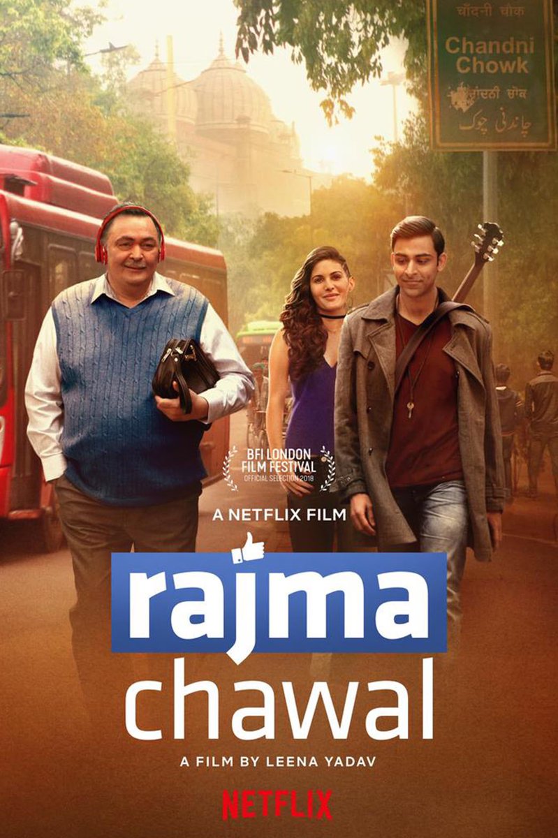 A must watch movie #rajmachawal from #anirudhtanwar @AmyraDastur93 @chintskap directed by @leenayadav showing relation of a growing son and his father , overwhelmed by the acting of #AmyraDastur and the telented @Aparshakti who has short but impactfull role in the movie , more ❤
