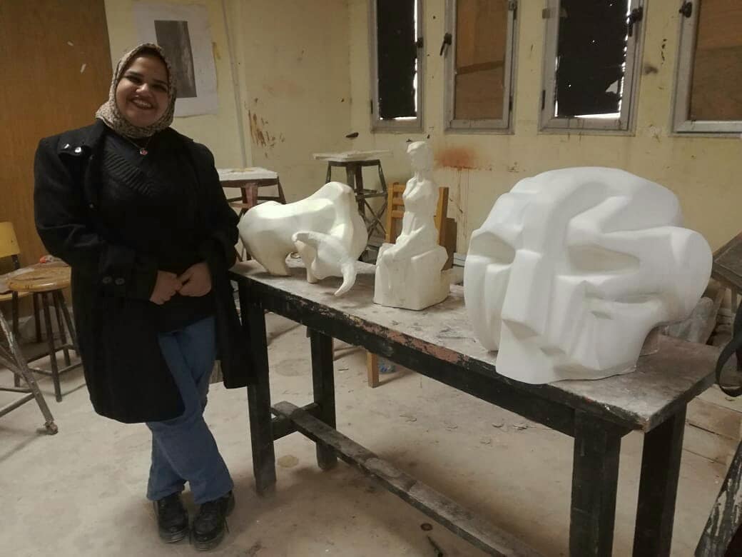 soqolata's tweet photo. #sculpture #final #3rdyear #facultyof_finearts #Alex_university https://t.co/uelL2TiW81