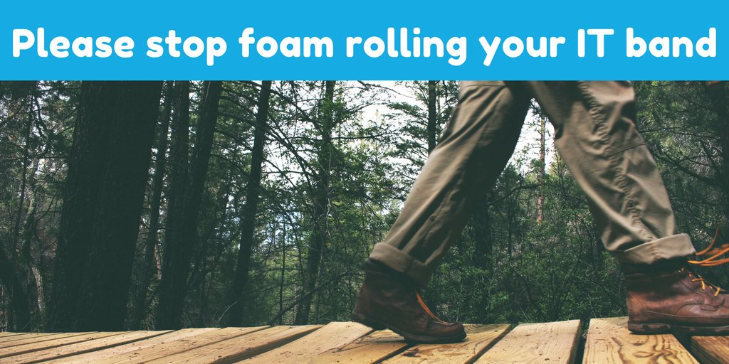 GetFitterAus's tweet photo. Please, stop stretching and rolling your IT band! 
https://t.co/5GbljoTQam #fitness @RevoPhysio https://t.co/XAfXrjVWYE