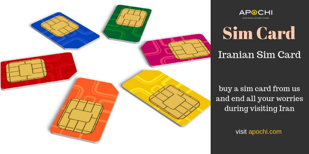 apochitravel's tweet photo. Stop worrying about your phone costs in #Iran. We offer #Iranian #TouristSimCard with best prices. You'll have access to the Internet everywhere, it has 4G/LTE internet speed &amp; easy to use.
Order here https://t.co/TBkakH3v8P
#IranianSimCard #Apochi https://t.co/ULfSGlNXos