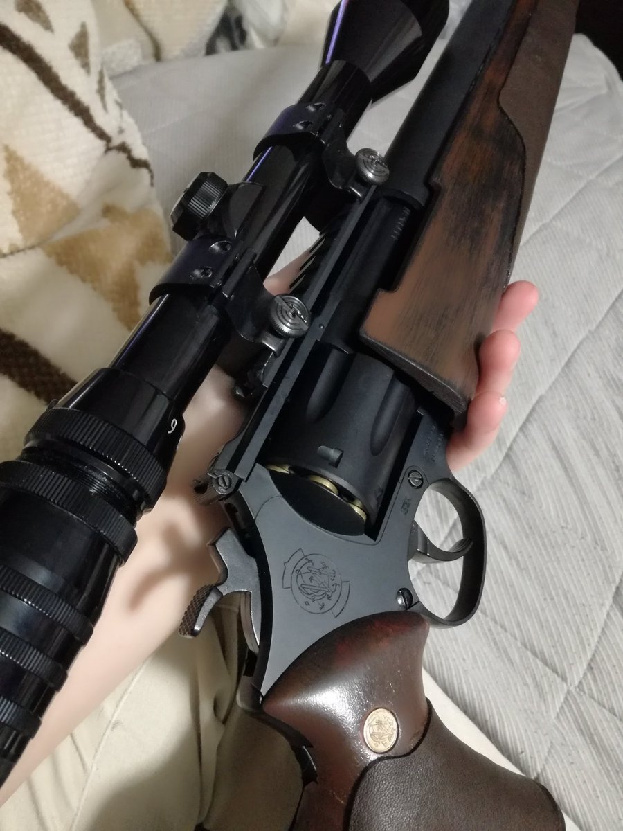 ゆりっぺさん 自称コンテンダーの人 リボルビングライフル