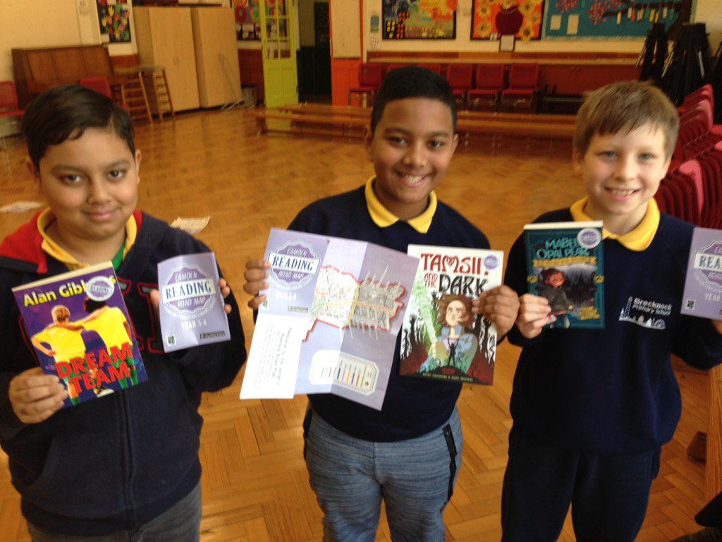 BrecknockSchool's tweet photo. ๐ Choices, choices, choices...#readingroadmap @IslingtonELS @CamdenLearning https://t.co/hSgWEceHDm