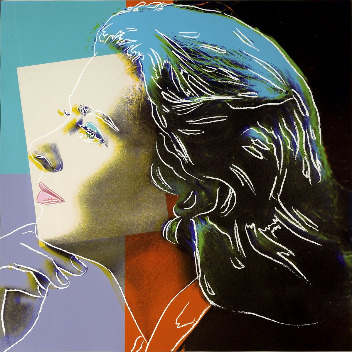 oldhllywoods's tweet photo. Ingrid Bergman by Andy Warhol. https://t.co/fqeOj3jtoW