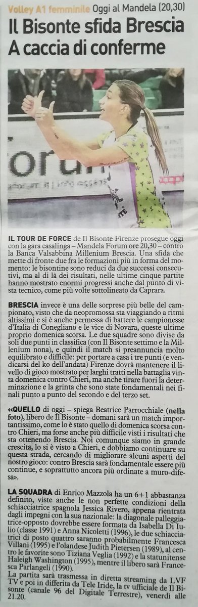 fenomenogabry's tweet photo. @Azzurra_Volley @BParrocchiale #volley #bisontineterribili #bisonte #Firenze #Pallavolo https://t.co/VjQxSiZmmT