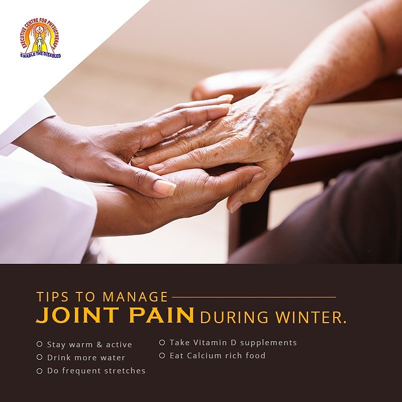 ecforpt's tweet photo. Winter is a  difficult time for people suffering from arthritis &amp; other joint disorders. The cold weather brings with itself increasing episodes of pain mainly due to inactivity &amp; stiffness of joints. Following some physical exercises &amp; stretches can help you manage this problem. https://t.co/lbu5rKEkEc