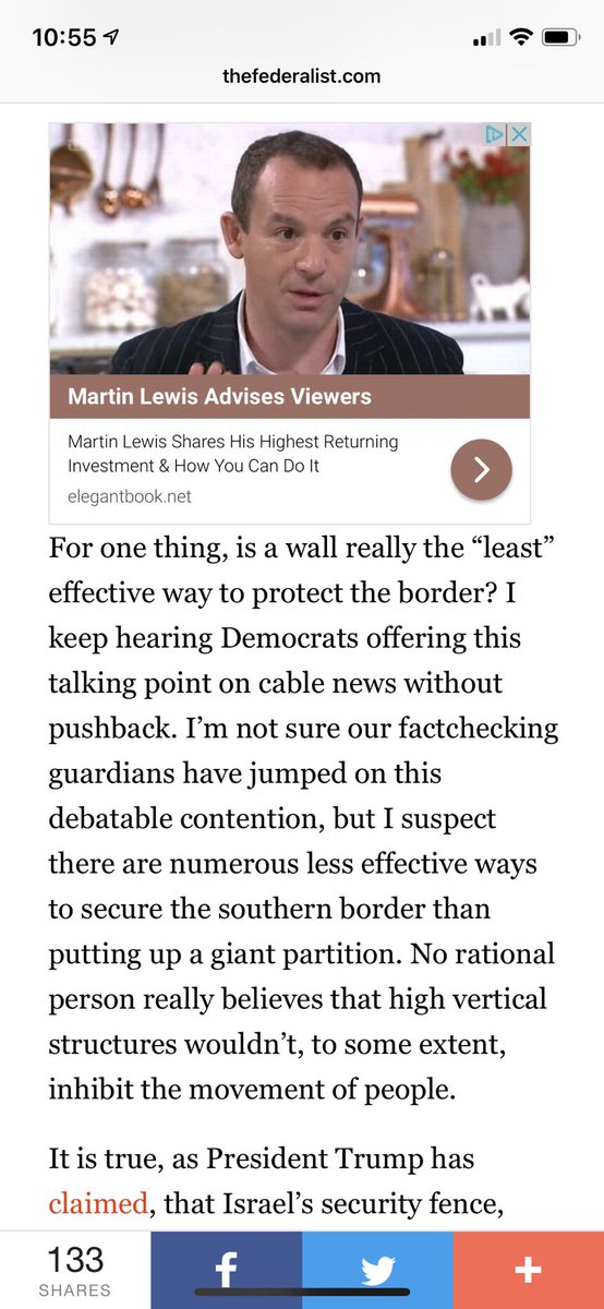 Stephenwest's tweet image. @MartinSLewis saw another fake ad (run by Google)