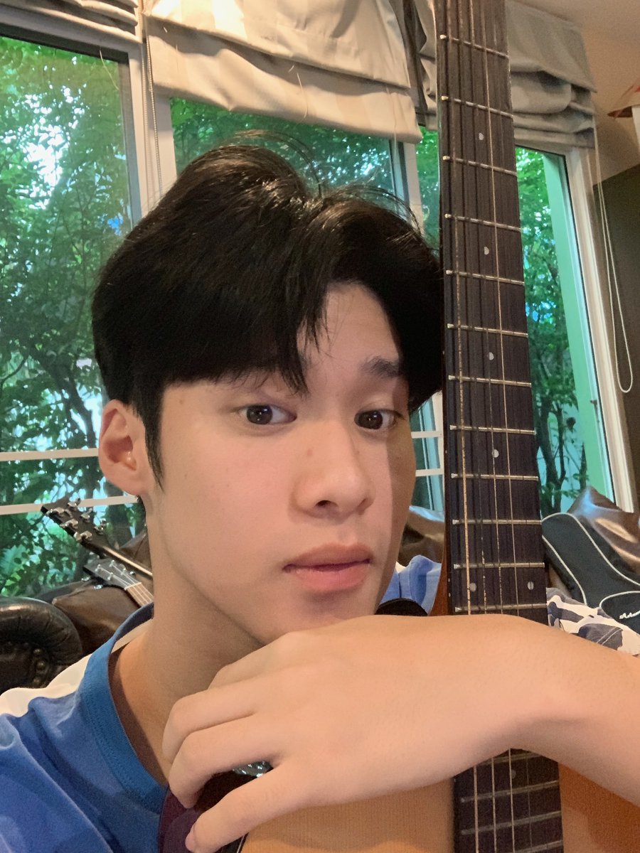 just a boy with a guitar. #KissBoysTH