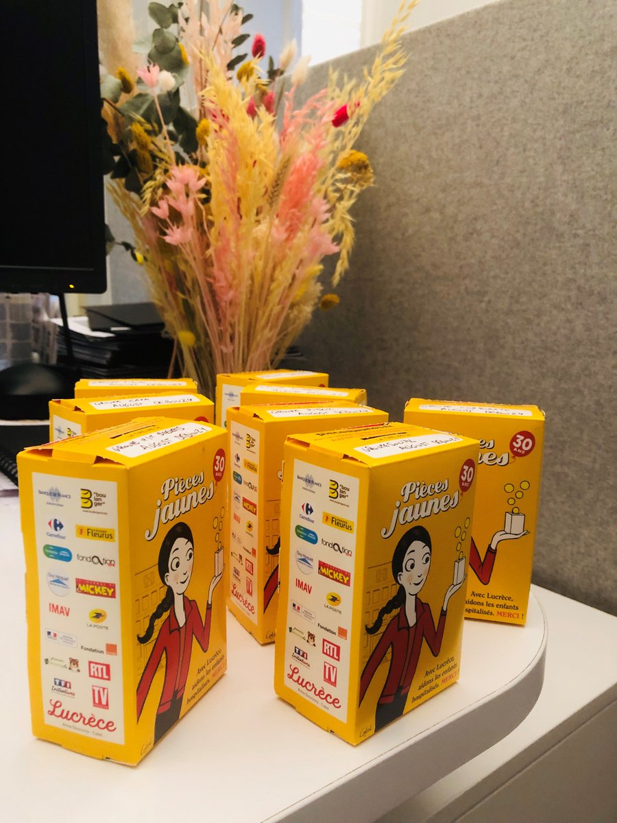 Challenge <a href="/piecesjaunes/">Pièces Jaunes</a> 2019 ✅
Nous soutenons l’opération #piecesjaunes2019 pour aider les enfants et adolescents hospitalisés partout en France
➡️ en ayant leurs parents auprès deux nuit et jour 
➡️ en continuant à jouer et à apprendre 
➡️ en améliorant leur confort à l’hôpital