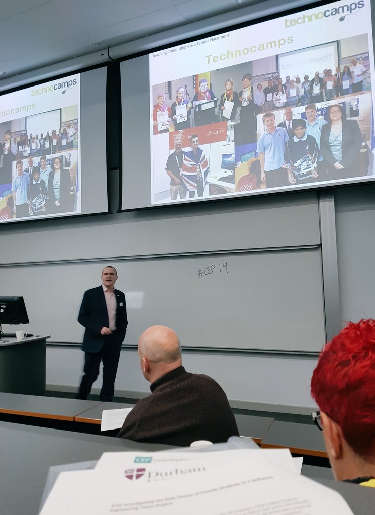 AnnaVasilchenko's tweet image. I'm at Computing Education Practice conference at Durham University today. Great start already with research presented from nearly all parts of the UK: @UniofNewcastle
@SwanseaUni @univofstandrews #CEP19 #computingeducation #sigcse #CompEd