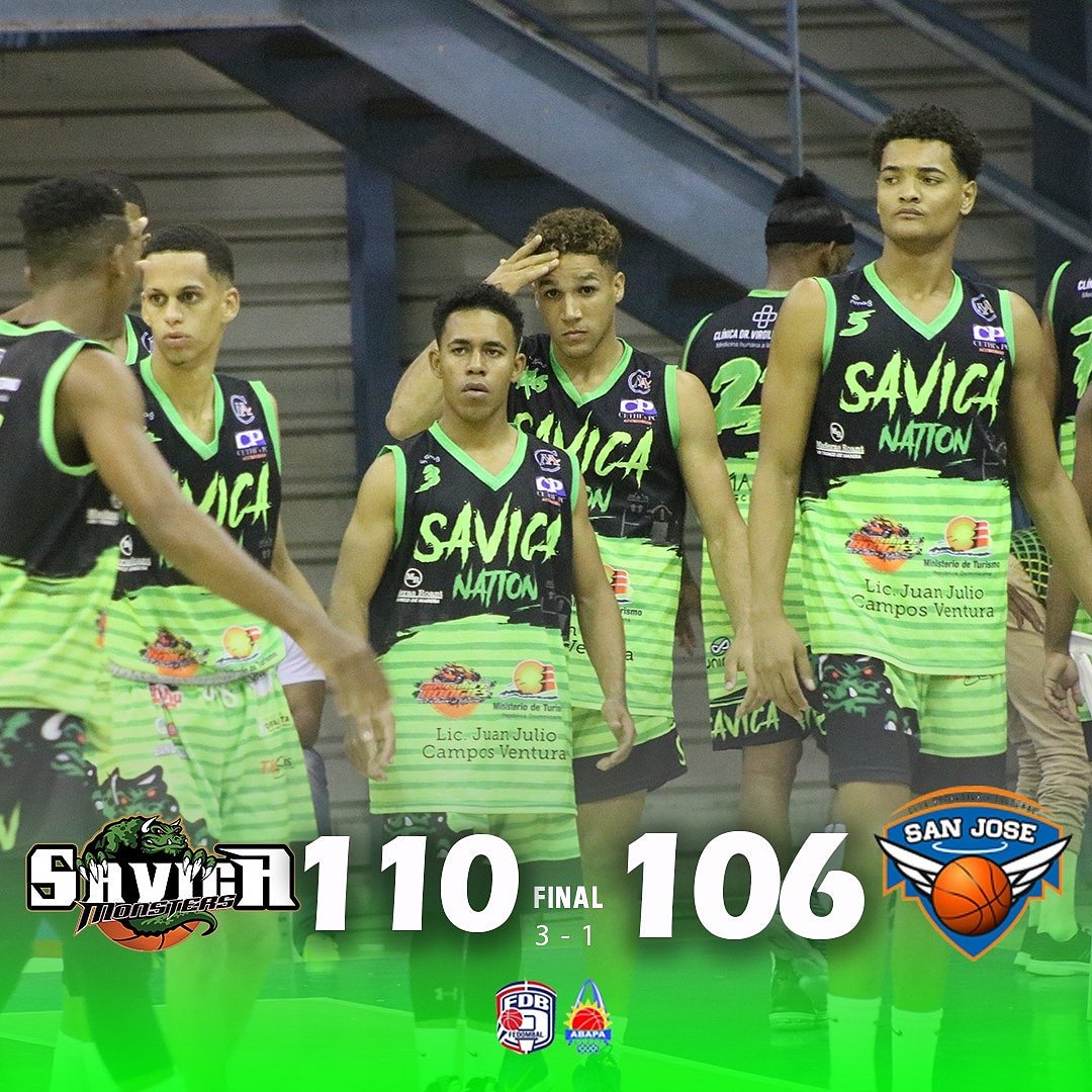 FedombalRD's tweet photo. El club @SavicaBC superó 110 por 106 a @SanJoseBC, para también avanzar a la Serie Final del Torneo de Baloncesto Superior de la provincia La Altagracia. @RafelinUribe  @colimdo @fiba #fiba #basket #basketball #baloncesto @higueyabapa https://t.co/YsiFmM2ghH