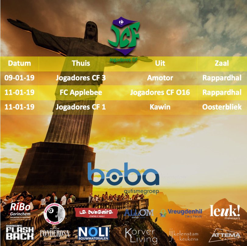 WEEKPROGRAMMA |

We gaan weer beginnen! De winterstop is afgelopen, de Proxsys Cup is afgelopen en de Zaalvoetbal Proxsys-league begint weer!