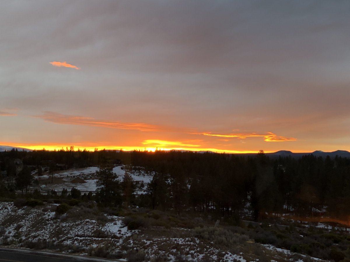 The early bird catches the sunrise!  View from Tetherow Sport, our premier fitness facility.  Thanks to our Managing Partner, Chris, for snapping this one!