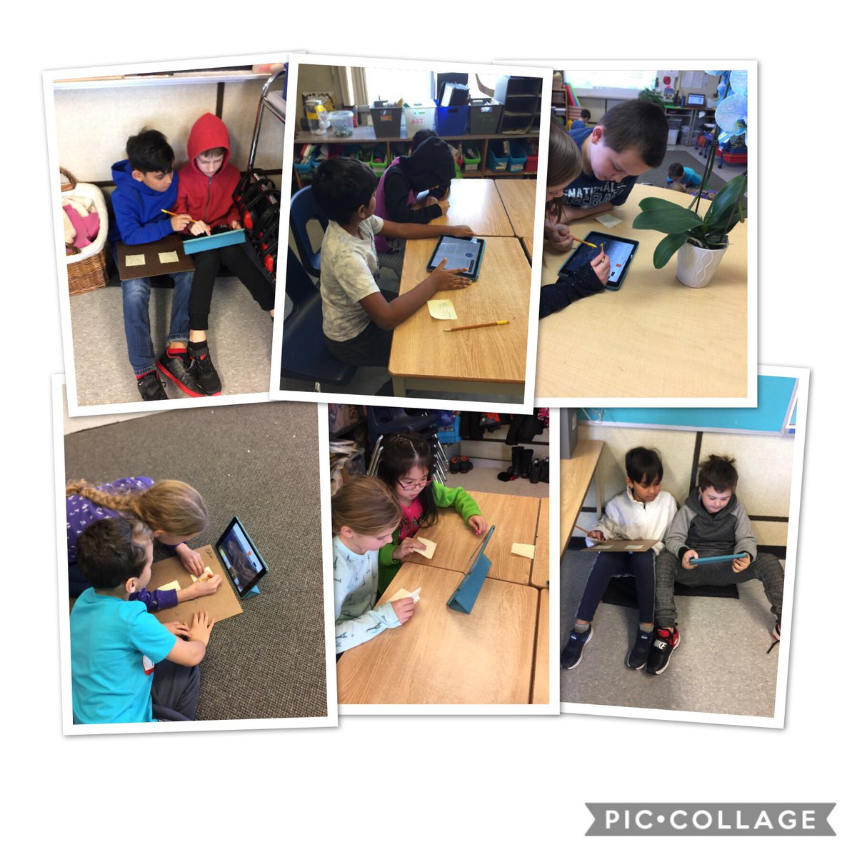 teach__collins's tweet photo. Getting our passion projects started @boyne_river. Thinking about our class project today with a little research.  Hmm there seems to be a theme with the facts we found interesting!   Next-Developing our guiding question and resulting project.  #KidRex for safe searching https://t.co/yE9w4v8q44