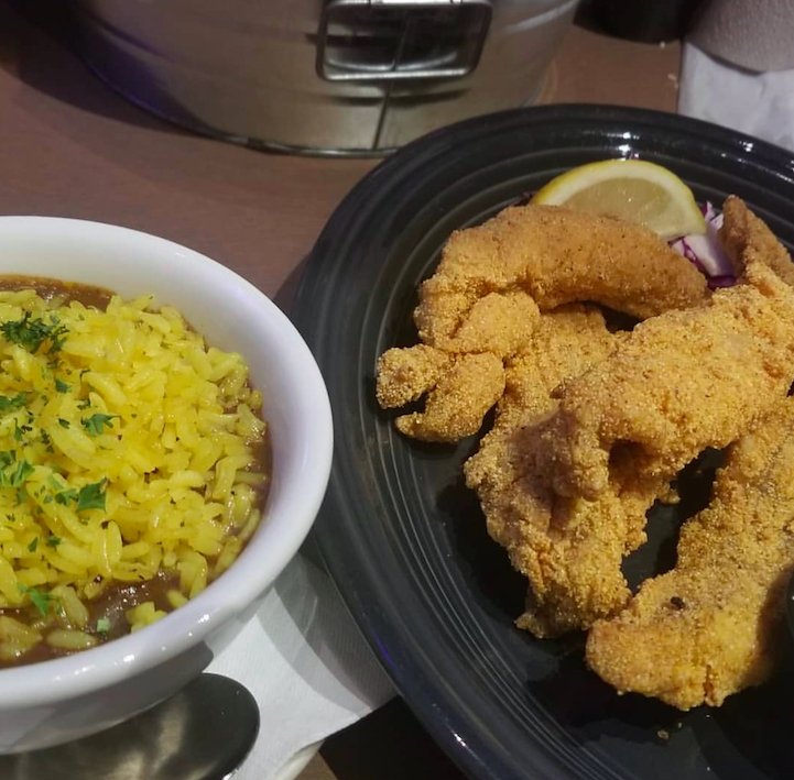 Lunch inspiration at its best...happy Hump Day! #catfish