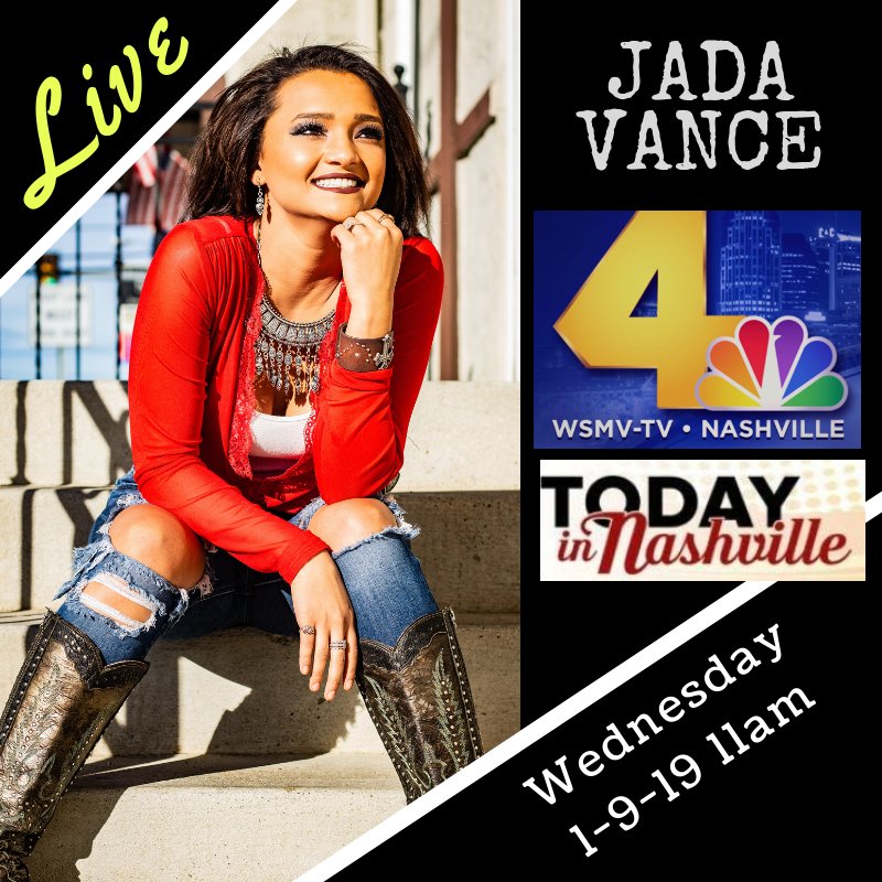 jadavancemusic's tweet image. I'm so excited.. I'll be on "Today in Nashville" on @WSMV-TV at 11:00 this morning, playing my single #RearViewRevival. If you're in town, be sure to tune in!
@TODAYINNASH @GrassRootsPromo